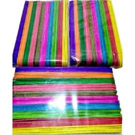 Pack Of 250 Wooden Popsicle Sticks (Length - 4.5 Inches)
