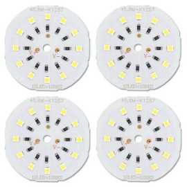 Pack Of 4 12 Volt Led Lights Chip High Brightness Long Time Useful