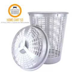 Plastic Laundry Basket - 1 Piece