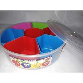 Masala & Dry Fruit Box With Mini Removable Bowls