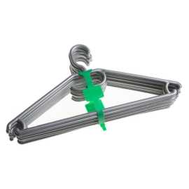 Clothe Plastic Hangers - Pack of 12
