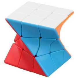 Twisty Rubik's Cube 3x3x3 Sticker less Puzzle Toy