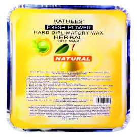 Kathees Hard Diplimatory Natural Hot Wax - 1000 Grams