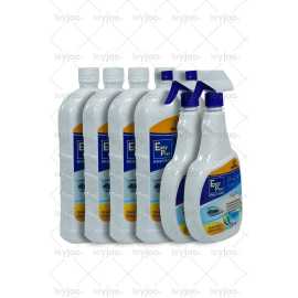 EasyPrez Speed Ironing Starch Spray Economy Pack - Pack of 6 (750ml +1000ml)