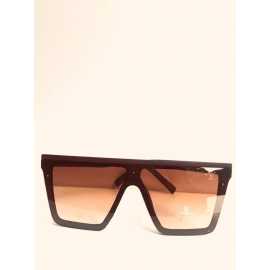 YV Sunglasses Plastic Frame Square Shape