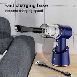 High Suction 2 In 1 Car Vacuum Cleaner With Wireless Charging