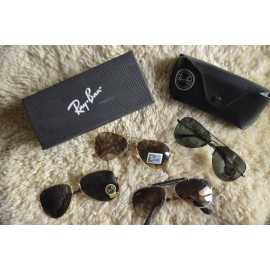 RayBen Metal Frame Aviator Shape Sunglasses