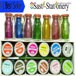 12 Orega Poster Color + 12 Glitter + 1 Paint Brush12 Orega Poster Color + 12 Glitter + 1 Paint Brush