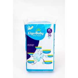 Vigo Diaper (XL/15-17kg/5) Eco Pack 36's