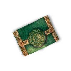 Zamzam Zarqun Green Lentreen Quran Pak Cover - 1 Piece