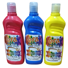 Pack Of 3 OFA 500 Ml Poster Color Bottle Art # SS-PC500ML03