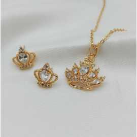 Beautiful Crown Jewelery Set For Women