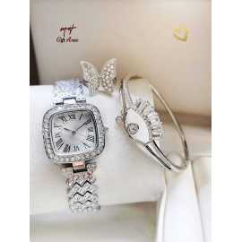 Square Shape Wrist Watch For Women - 1 Piece