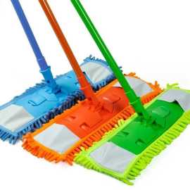 Telescopic Microfiber Floor Mop Wiper