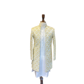 Azlan Shahzad Open Sherwani For Men For Wedding