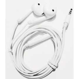High Bass In-Ear Handsfree With Mic - White