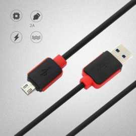 Micro USB Fast Charging Data Cable - Black