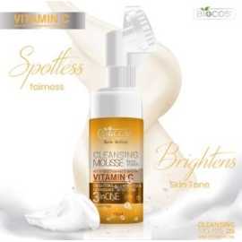 Biocos Cleansing Mousse Face Wash Vitamin C - 120ml