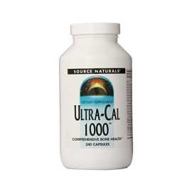 Ultra-Cal 1000 Comprehensive Bone Health Dietary Supplement - 240 Capsules