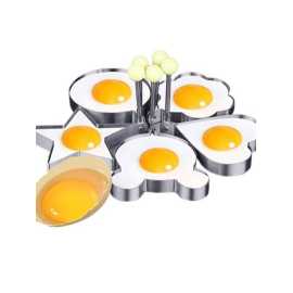 Egg Molds Stainless Steel Set For Kitchen - (Pack Of 4)
