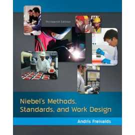 Niebels Methods Standards And Work Design 13/E (HB)