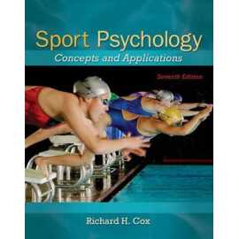 Sport Psychology Concepts And Applications 7/E (PB)