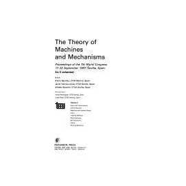 The Theory Of Machines And Mechanisms 3 Vol Set (HB)