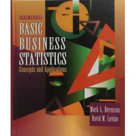 Basic Business Statistics Concepts And Applications 6/E (PB)