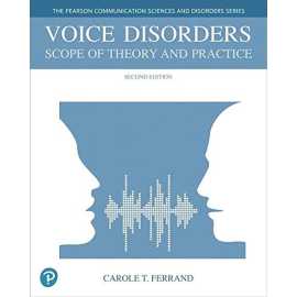 Voice Disorders: Scope Of Theory And Practice 2/E (HB)