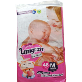 Diaper Langot Medium 48Pcs