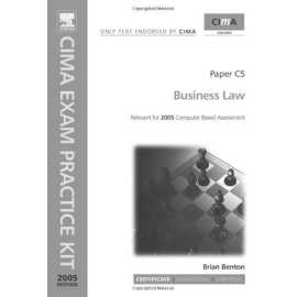 Cima Exam Practice Kit Paper C5 Business Law (PB)