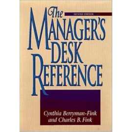 The Manager's Desk Reference 2/E (HB)
