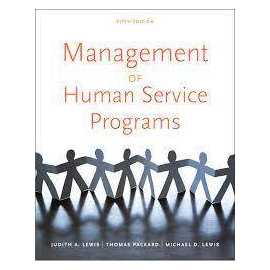 Management Of Human Service Program 5/E (PB)