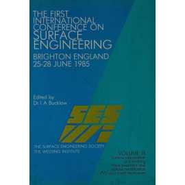 The First International Conference Of Surface Engineering 3 V Set (PB)