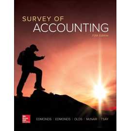 Survey Of Accounting 5/E (HB)