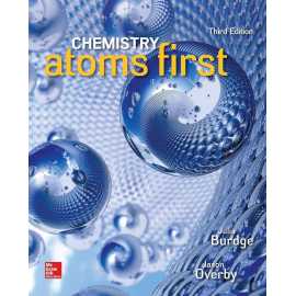 Chemistry Atoms First 3/E (HB)