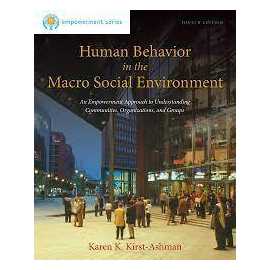 Human Behavior In The Macro Social Environment 4/E (PB)