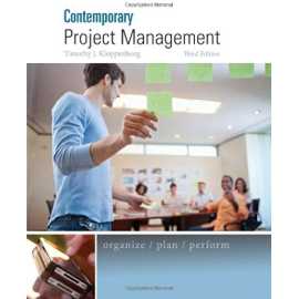 Contemporary Project Management 3/E (HB)