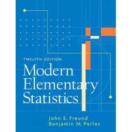 Modern Elementary Statistics 12/E (PB)