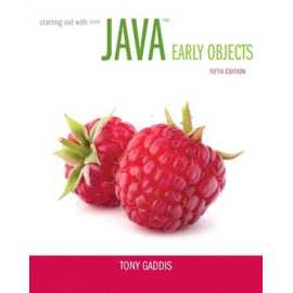 Starting Out With Java Early Objects 5/E (PB)
