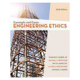 Concepts And Cases Engineering Ethics 6/E (PB)