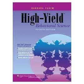 High-Yield Behavioral Science 4/E (PB)