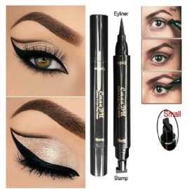 Cosmetic Double Winged Eyeliner Stamp Makeup