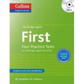 Collins English For Exams Cambridge English First Four Practice Tests + Cd (PB)