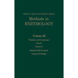 Methods In Enzymology Vol 66 Vitamins And Coenzymes Part E (HB)