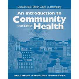 An Introduction To Community Health 5/E + Student Guide (PB)