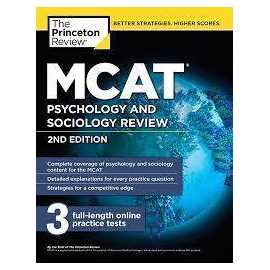Mcat Psychology And Sociology Review 2/E (PB)