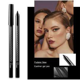 Pudaier Pencil Gel Black Long Lasting Eyeliner Cosmetic Makeup Eye Liner Pen