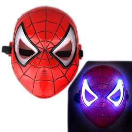 Super Hero Spiderman Toy Mask Led light Mask For Kids