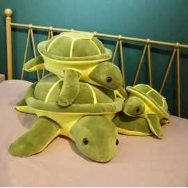 Stuff Turtle Plush Toy Stuffed Animal Doll Cushion Pillow Kids - 45cm